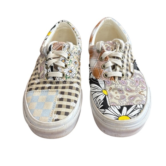 Vans‎ Era Skate Shoes Meadow Patchwork Multicolor Fabric Unisex  M5 W6.5 - Picture 2 of 10